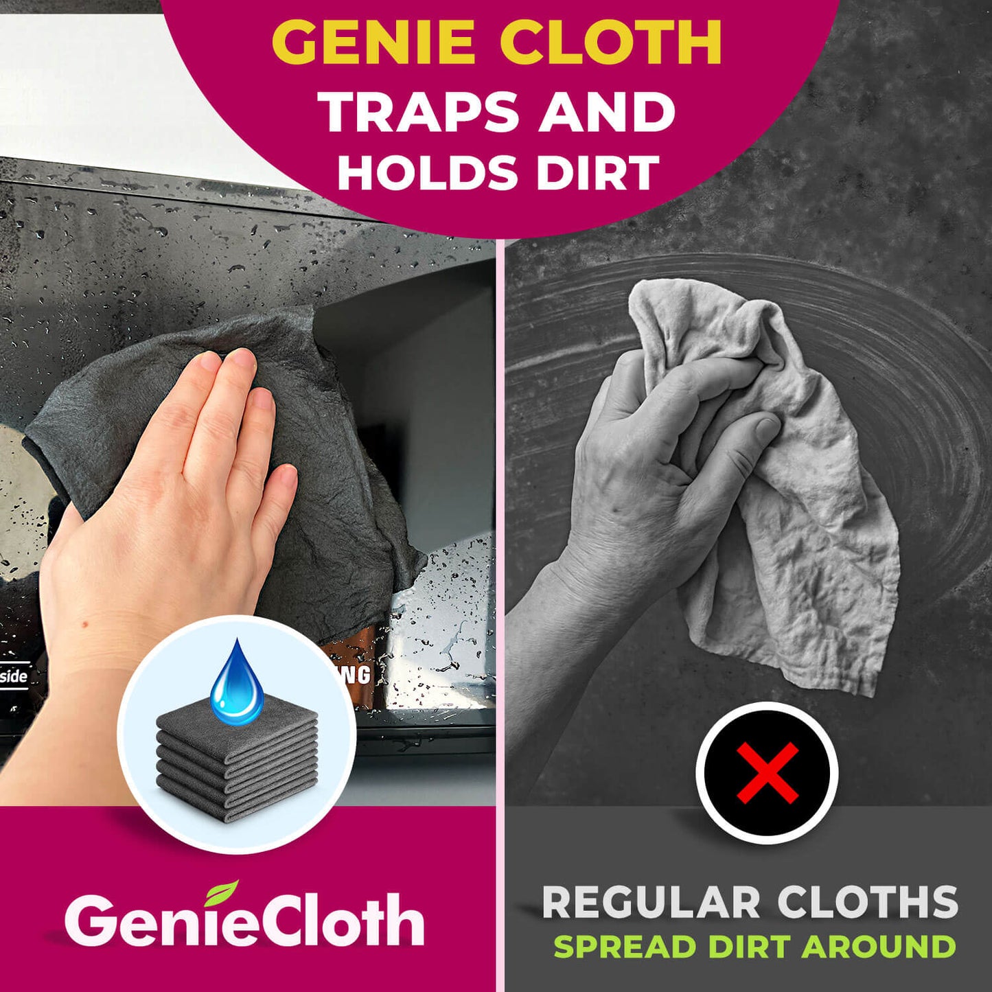Genie Magic Cleaning Cloth (5-Pack)