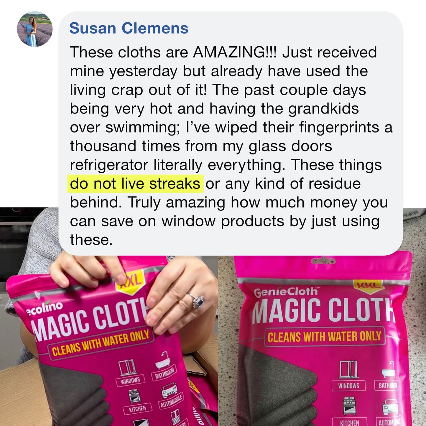 Genie Magic Cleaning Cloth (5-Pack)