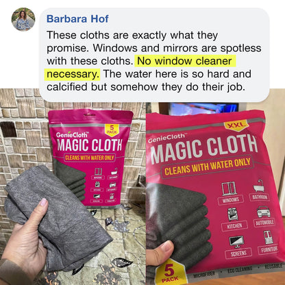 Genie Magic Cleaning Cloth (5-Pack)