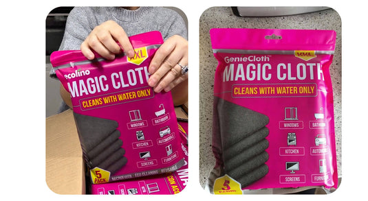 Genie Magic Cleaning Cloth (5-Pack) – GenieCloth