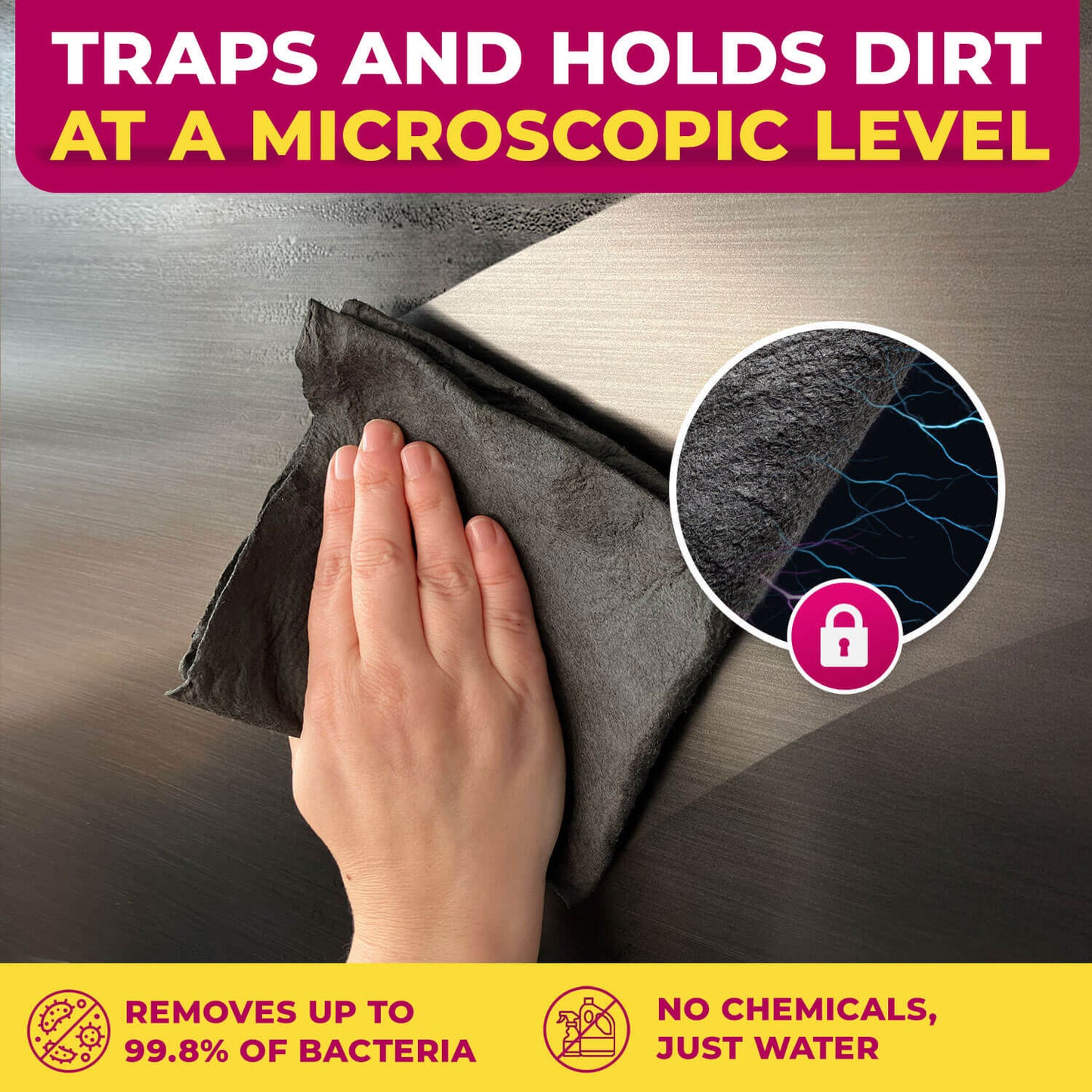 Genie Magic Cleaning Cloth (5-Pack)